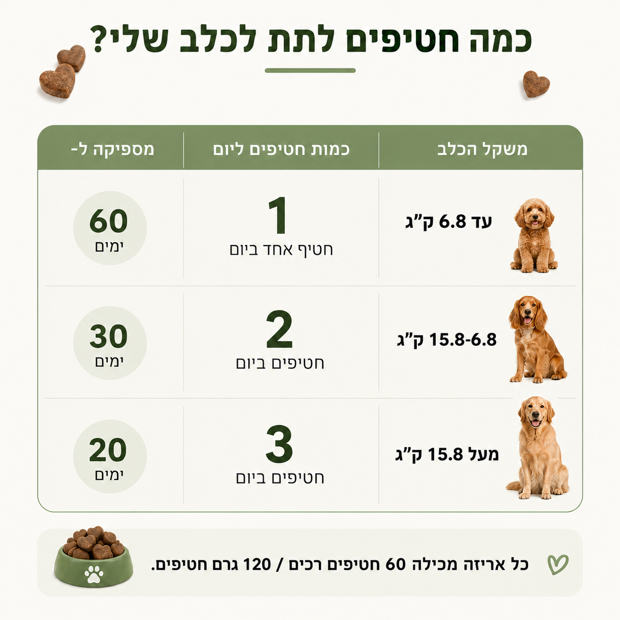 תוסף תזונה לכלבים עם עור רגיש וגירודים
